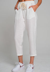 Linen Collection - Monday Pants