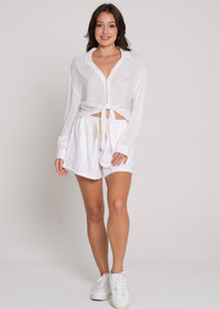 Linen Collection - Bad Romance Shorts